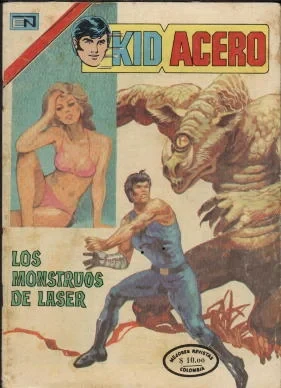 Cover of Los Monstruos de Laser