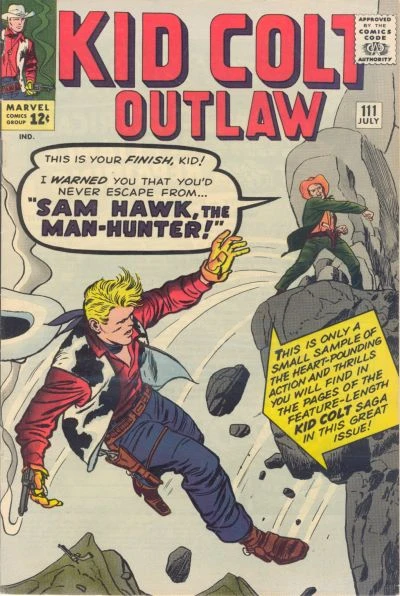 Cover of The Saga Of Sam Hawk, The Manhunter