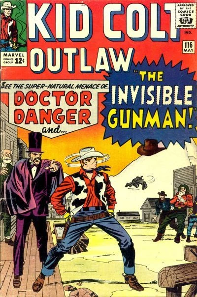 Cover of Dr. Danger And The Invisible Gunman!