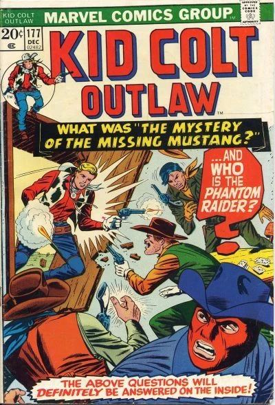 Cover of The Mystery of the Missing Mustang!