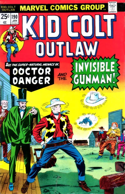 Cover of Dr. Danger And The Invisible Gunman