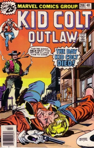 Cover of The Day Kid Colt Died!