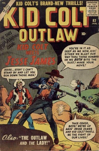 Cover of The Outlaw And The Lady!