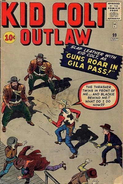 Cover of Guns Roar In Gila Pass!