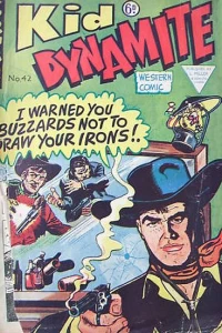 I Warned you buzzards not to draw your irons!