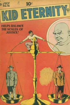 Kid Eternity Helps Balance the Scales of Justice