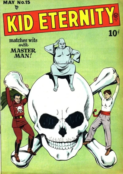 Cover of Kid Eternity Matches Wits with Master Man!