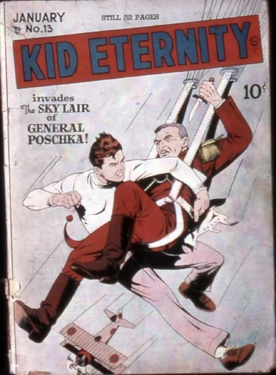 Cover of Kid Eternity Stamps Out a Plot Against the Government