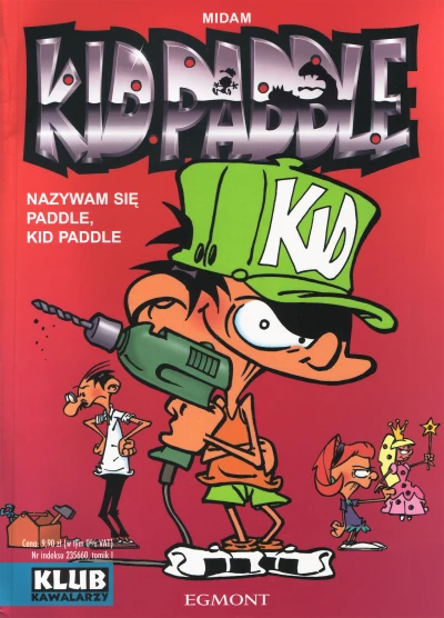 Cover of Nazywam się Paddle, Kid Paddle