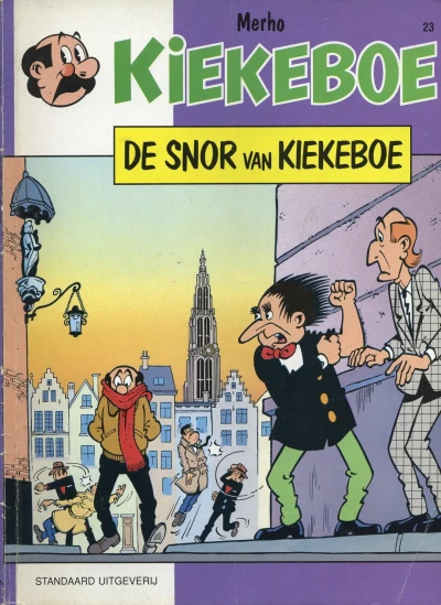 Cover of De Snor Van Kiekeboe