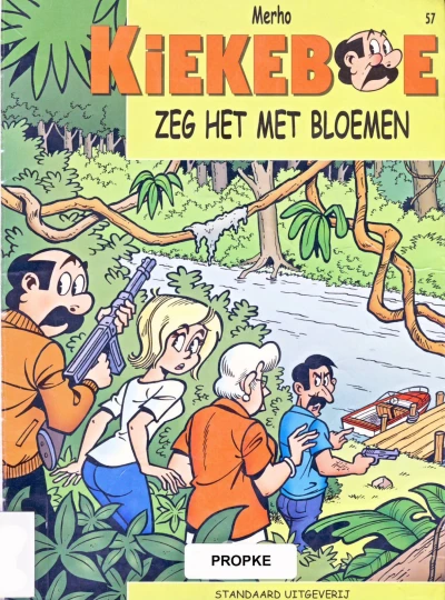Cover of Zeg Het Met Bloemen