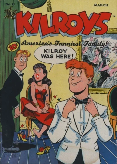 Cover of The Kilroys in, "Those Flying Discs"