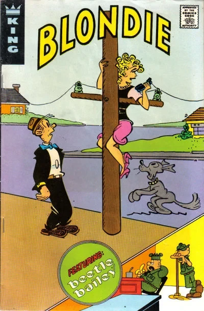 Cover of Blondie Featuring Beetle Bailey
