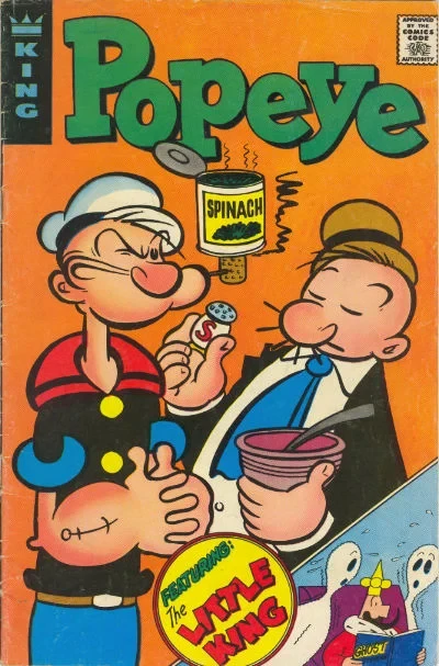 Cover of Popeye Featuring The Little King