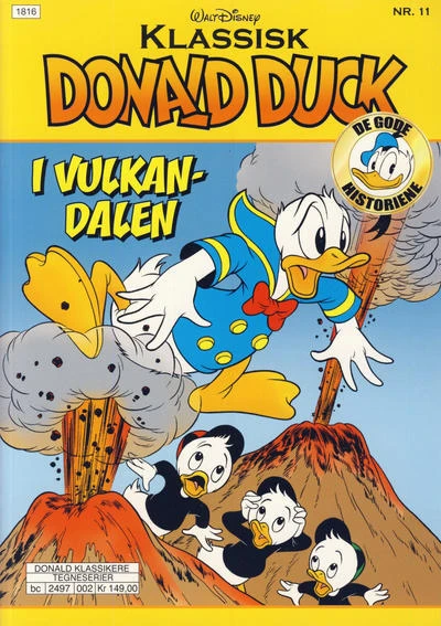 Cover of Donald Duck i Vulkandalen