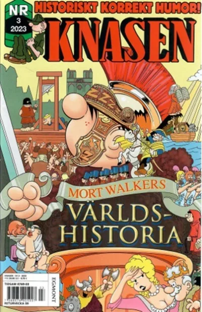 Cover of Mort Walkers Varlds-Historia