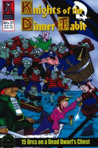 15 Orcs on a Dead Dwarf's Chest