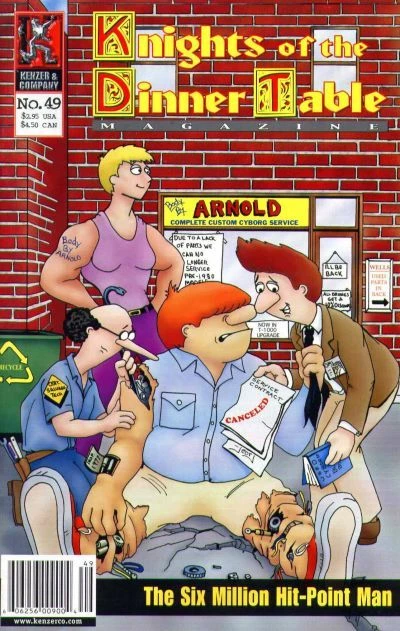 Cover of The Six Million Hit-Point Man