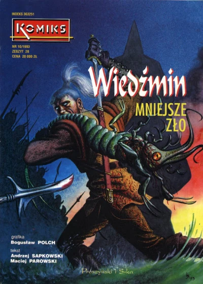 Cover of Wiedźmin: Mniejsze zło