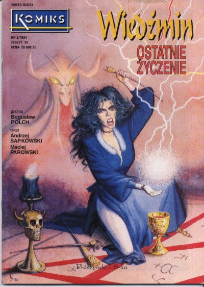 Cover of Wiedźmin: Ostatnie życzenie