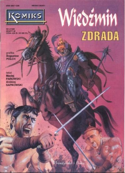 Cover of Wiedźmin: Zdrada