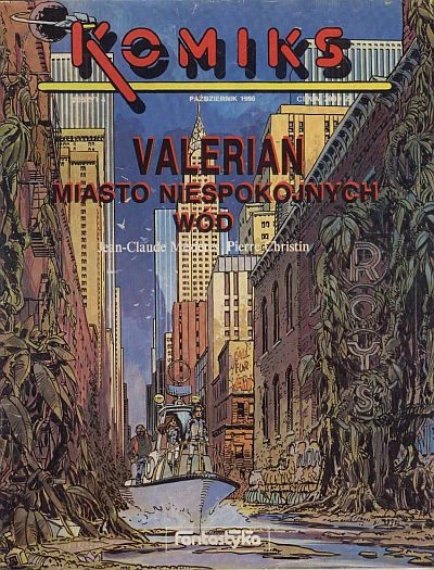 Cover of Valerian - Miasto Niespokojnych Wód