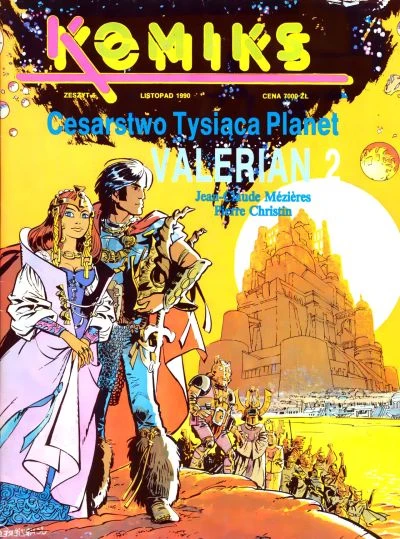 Cover of Valerian 2 - Cesarstwo Tysiąca Planet