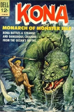 Kona Battles A Strange And Dangerous Creature from the Ocean's Depths...