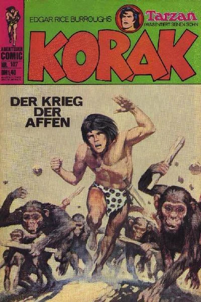 Cover of Der Krieg der Affen