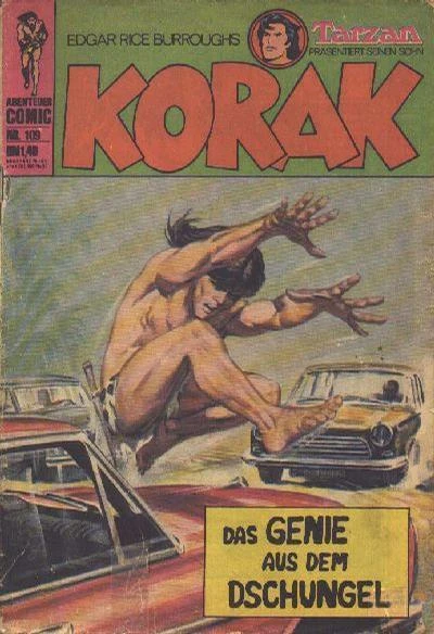 Cover of Das Genie aus dem Dschungel