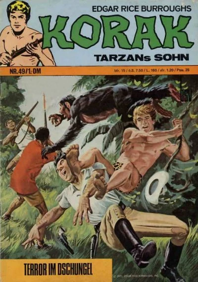 Cover of Terror im Dschungel
