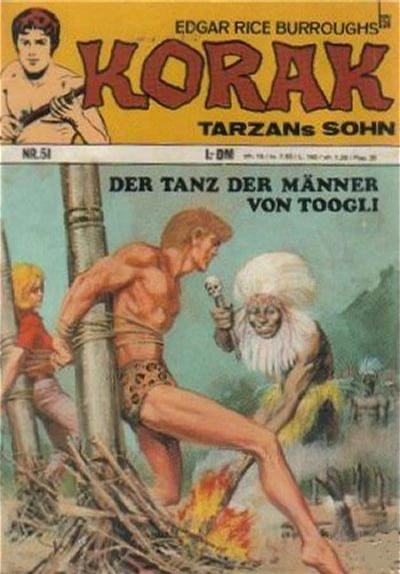 Cover of Der Tanz der Manner von Toogli