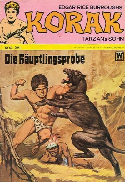 Cover of Die Hauptlingsprobe
