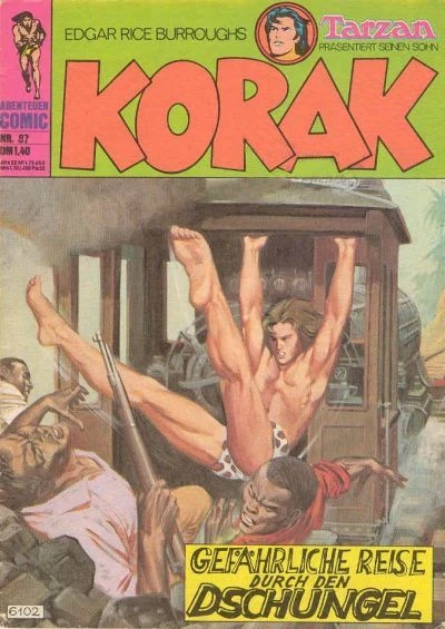 Cover of Gefahrliche Reise durch den Dschungel