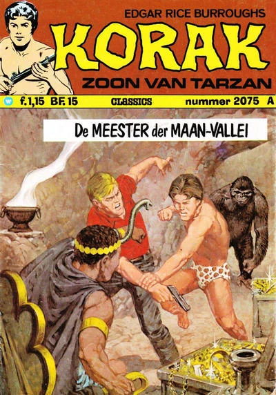 Cover of De Meester der Maan-Vallei