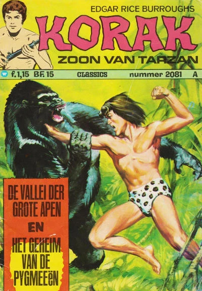 Cover of De Vallei der Grotr Apen en Het Geheim van de Pygmeeen