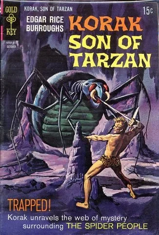 Cover of Korak and the Spider People