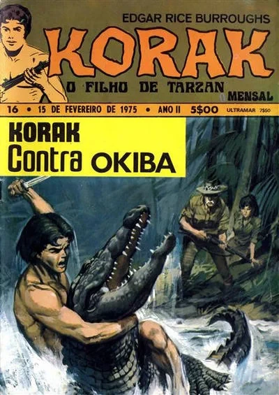 Cover of Korak contra Okiba