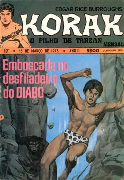 Cover of Emboscado no desfiladeiro do Diabo