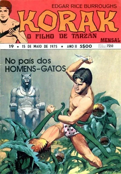 Cover of No pais dos Homens-gatos