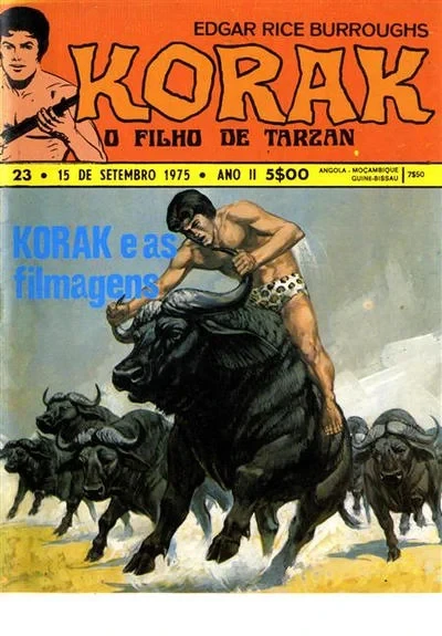 Cover of Korak e as filmagens