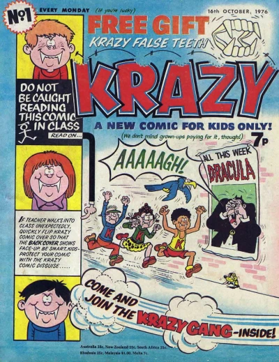 Cover of First Issue