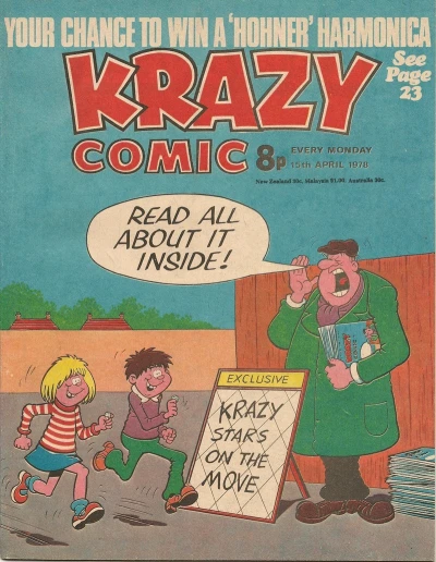 Cover of Final issue