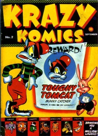 Cover of Toughy Tomcat: Bunny Catcher