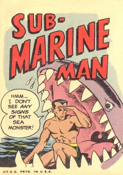Cover of Sub-Marine Man