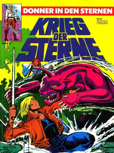 Cover of Donner in den Sternen