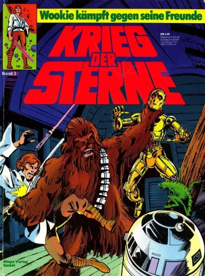 Cover of Wookie kämpft gegen seine Freunde