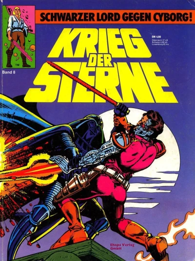 Cover of Schwarzer Lord gegen Cyborg!