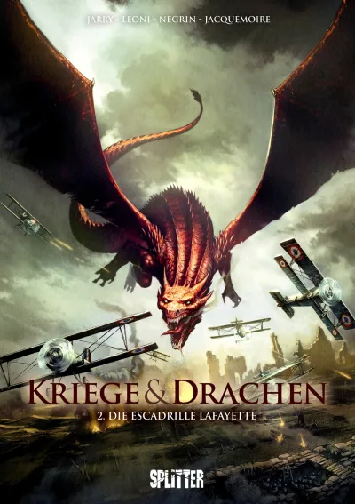 Cover of Die Escadrille Lafayette