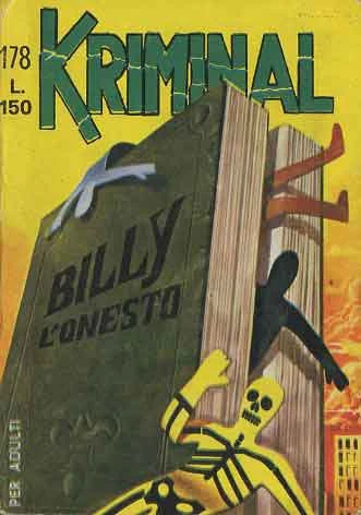 Cover of Billy l'onesto